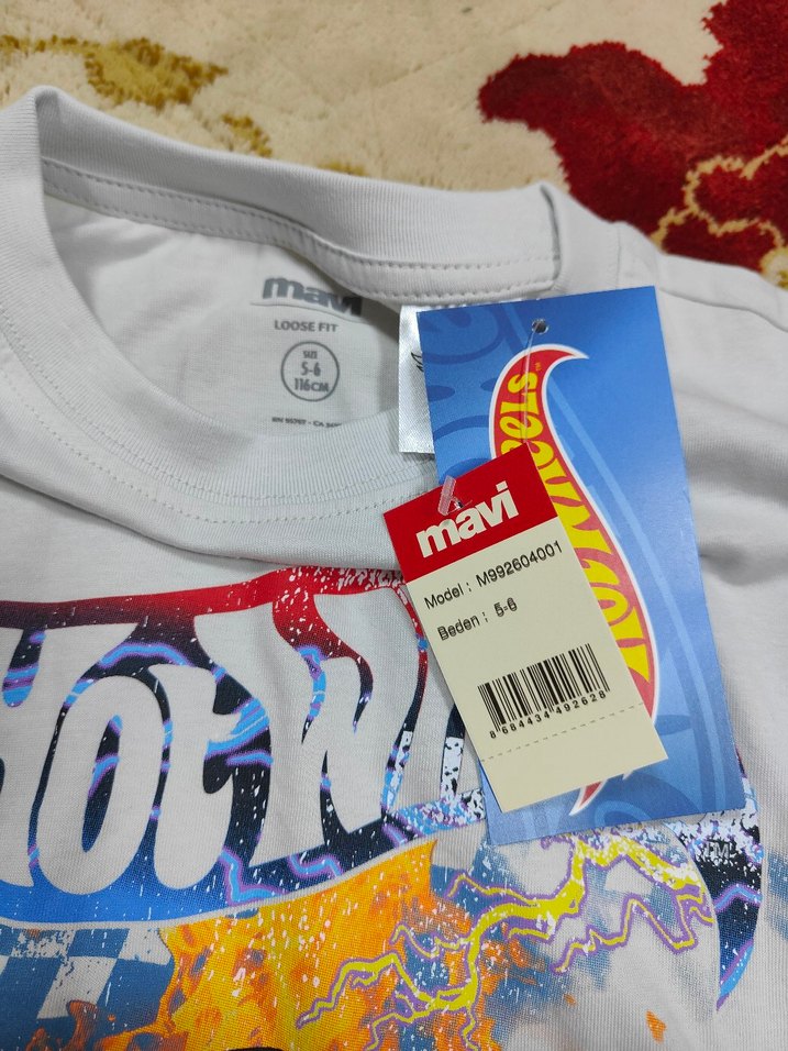 erkek çocuk Renkli Baskılı Kısa Kollu Tişört - Görsel 2