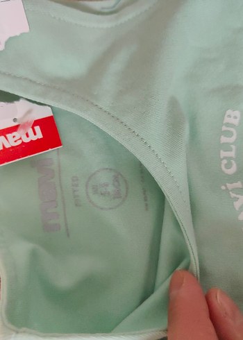 Pastel Yeşil Baskılı Çocuk Atlet - Görsel 2