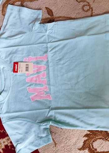 Mavi Baskılı tişört orijinal sıfır kullanılmamış 3/4 yaş - Görsel 3