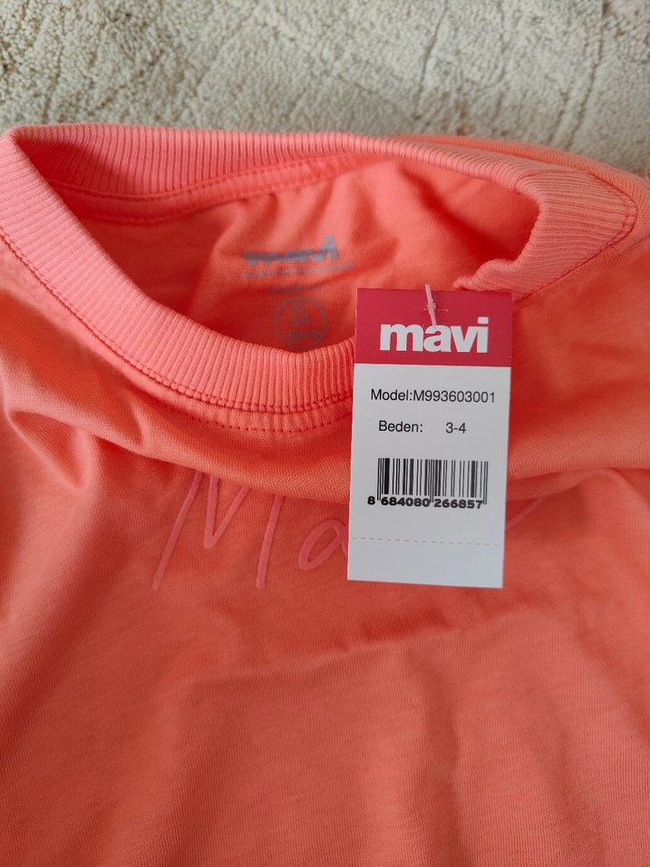 Kız Çocuk Pembe Kısa Kollu Tişört - Görsel 2