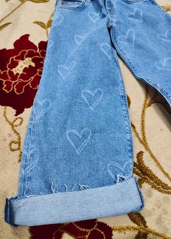 mavi jeans çocuk pantolon 5/6 yaş - Görsel 4