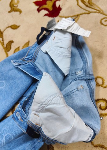 mavi jeans çocuk pantolon 5/6 yaş - Görsel 5
