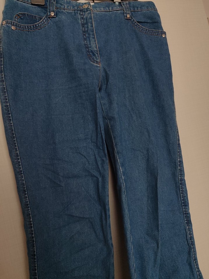 Kadın mavi kot pantolon - Görsel 2