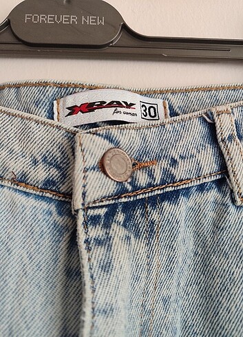 BUZ MAVİSİ 2 RENK MOM JEANS