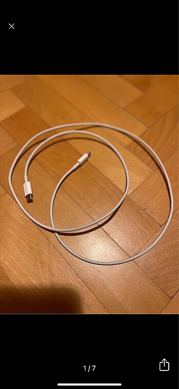 apple iphone uyumlu usb-c lighting saj kablosu 0 orjinal faturas