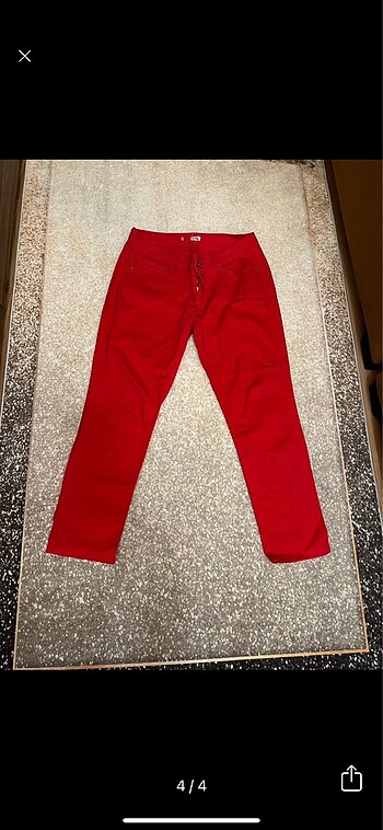 xl Beden kırmızı Renk Lcw xside pantolon