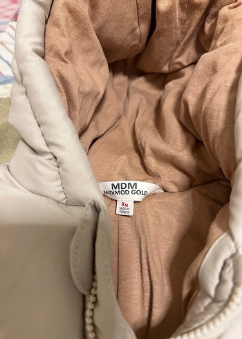 Kahverengi Kapüşonlu Bebek Astronot Tulumu - Görsel 5