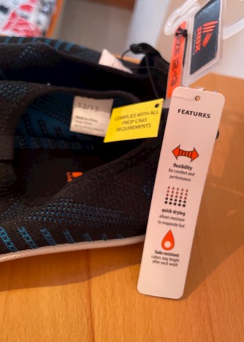 Erkek Mavi Bağcıksız Su Ayakkabısı - Görsel 4