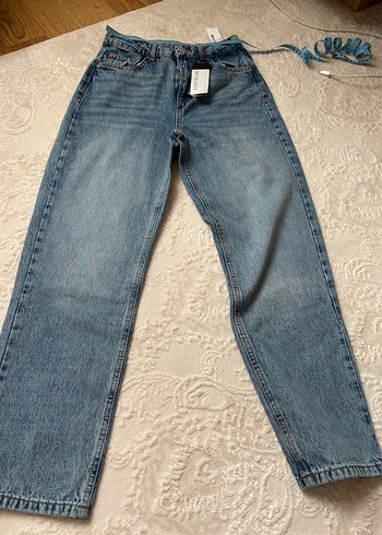 Trendyol & Milla Acik Mavi Yuksek Bel Denim Jean