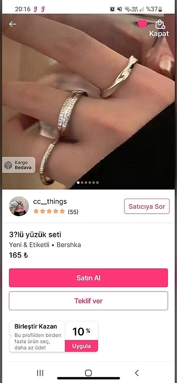 Diğer Yüzük seti