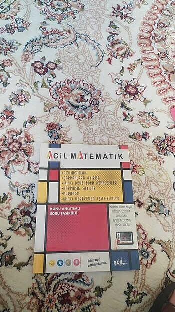 ACİL MATEMATİK POLİNOMLAR ÇARPANLARA AYIRMA İKİNCİ DERECEDEN DEN