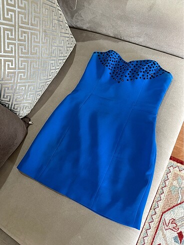 38 Beden Twist mini abiye elbise