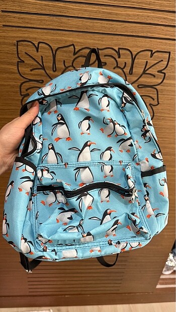 Penguenli çanta