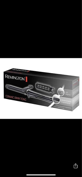 Remington saç maşası 19mm