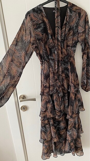 Midi boy elbise - Görsel 2