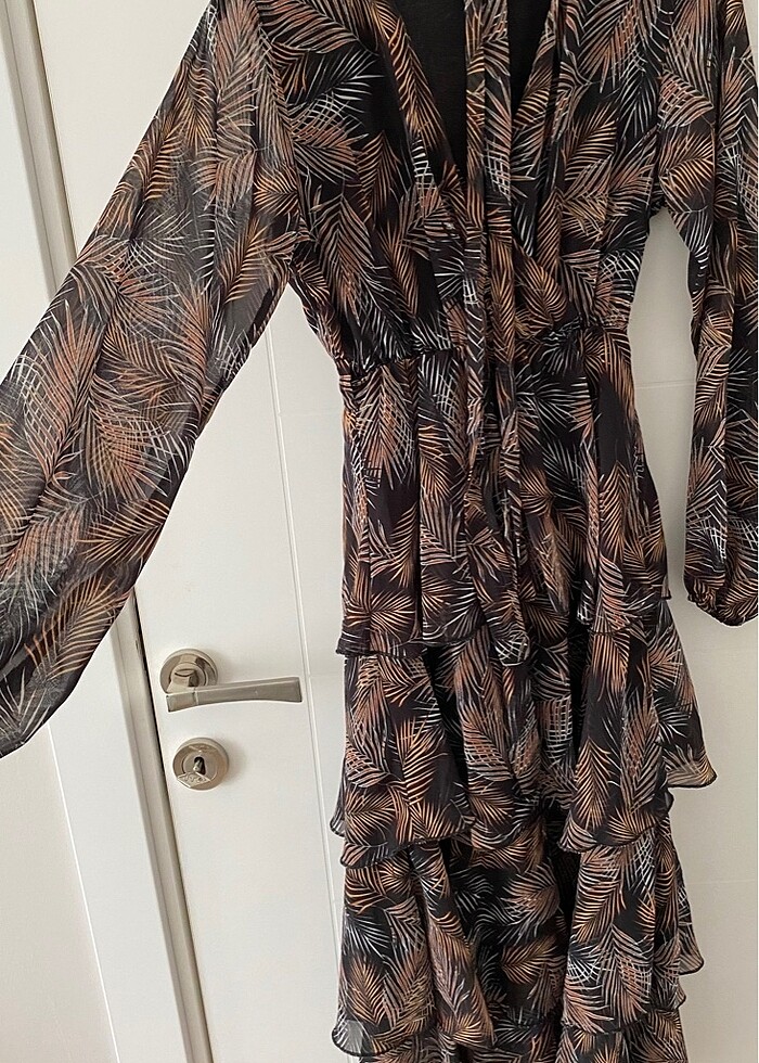 Midi boy elbise - Görsel 2