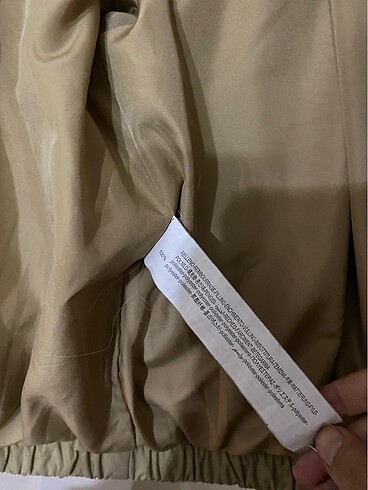 m Beden BERSHKA şişme mont