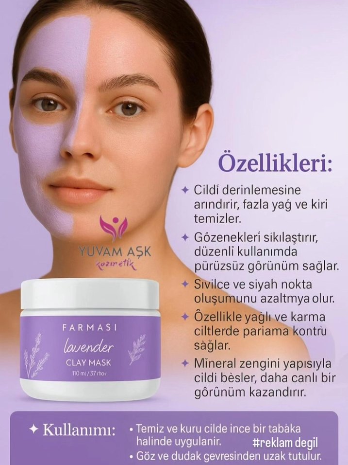 Farmasi Lavanta Kil Maskesi - Görsel 2