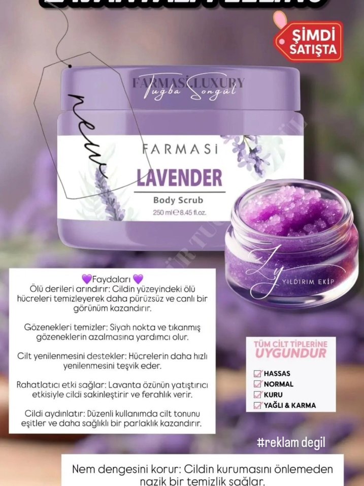Farmasi Lavanta Peelingi - Görsel 2
