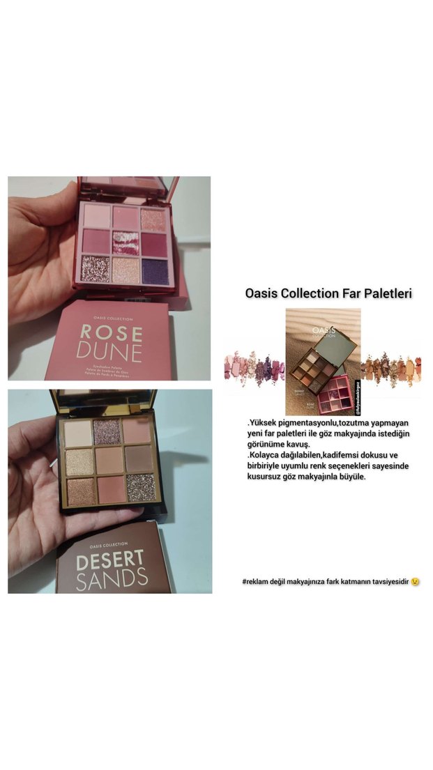 Farmasi Oasis Collection Far Paleti - Görsel 5