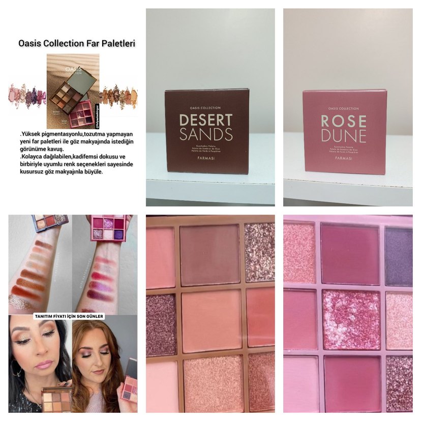 Farmasi Oasis Collection Far Paleti - Görsel 4
