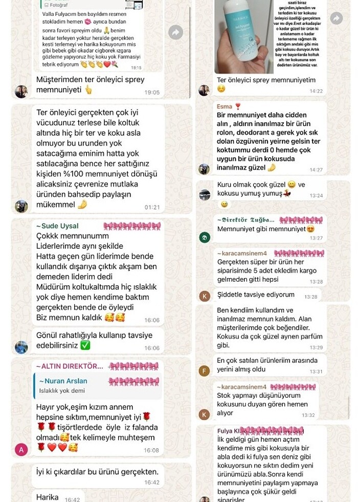 Farmasi Ter Kokusu Önleyici Sprey - Görsel 5