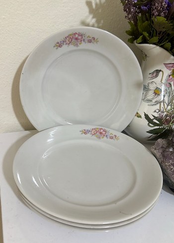 İstanbul porselen Çiçek Desenli servis tabakları - Görsel 2