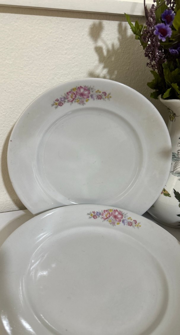 İstanbul porselen Çiçek Desenli servis tabakları - Görsel 3