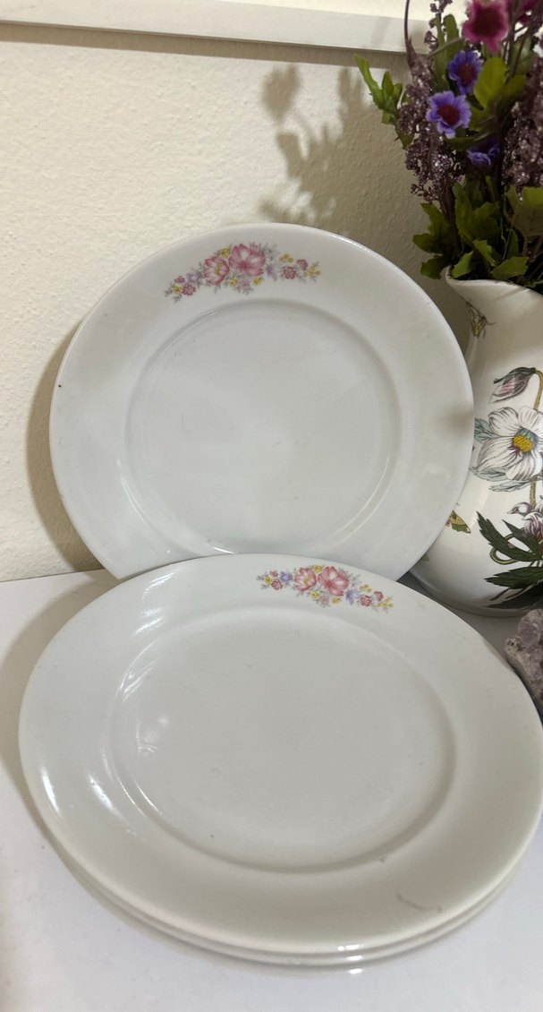 İstanbul porselen Çiçek Desenli servis tabakları - Görsel 5