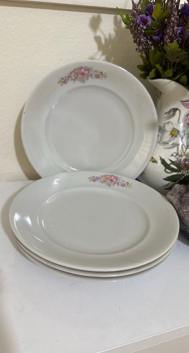 İstanbul porselen Çiçek Desenli servis tabakları - Görsel 4