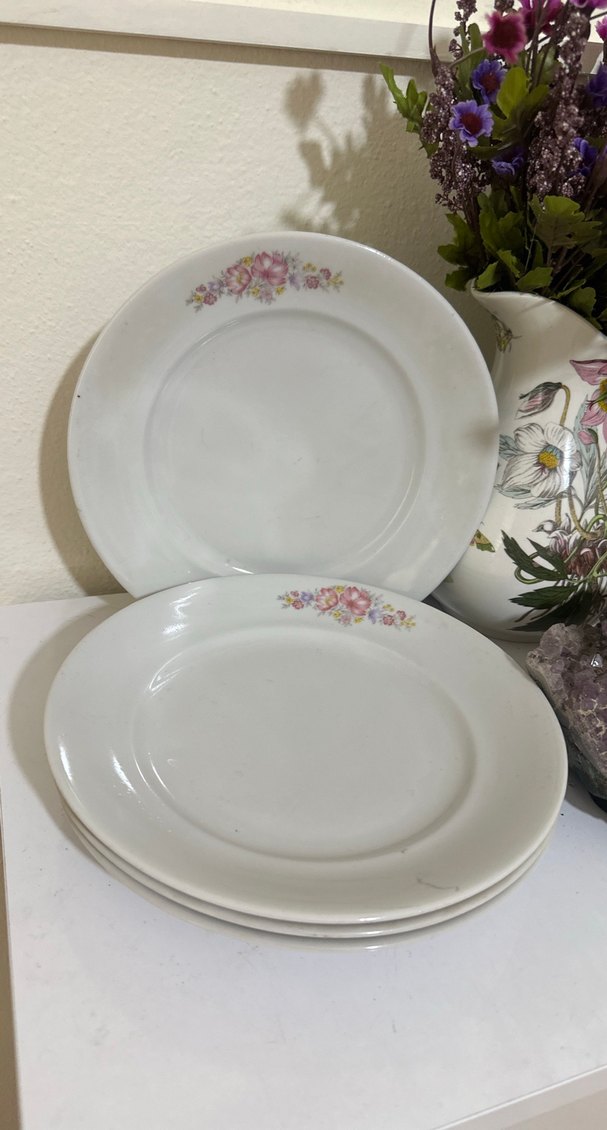 İstanbul porselen Çiçek Desenli servis tabakları - Görsel 2