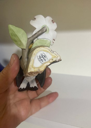 Franklinmint Sarı ve Siyah Kuş Figürlü Dekoratif Biblo - Görsel 7