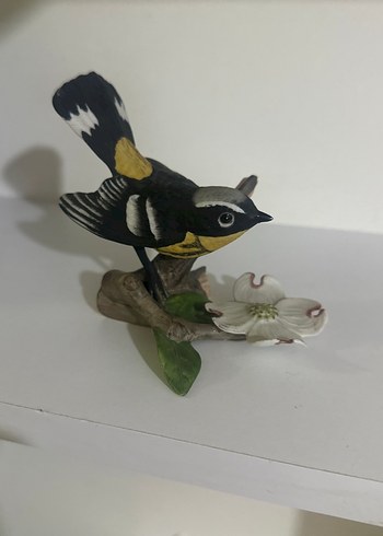 Franklinmint Sarı ve Siyah Kuş Figürlü Dekoratif Biblo - Görsel 6