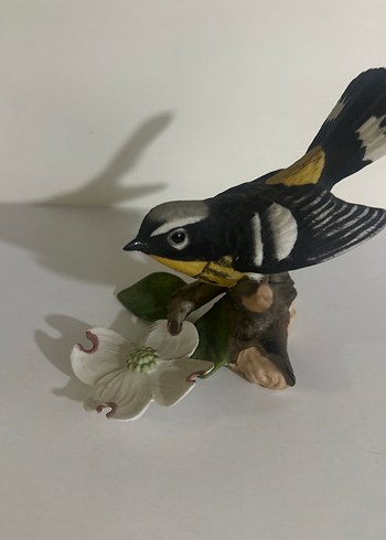 Franklinmint Sarı ve Siyah Kuş Figürlü Dekoratif Biblo - Görsel 4