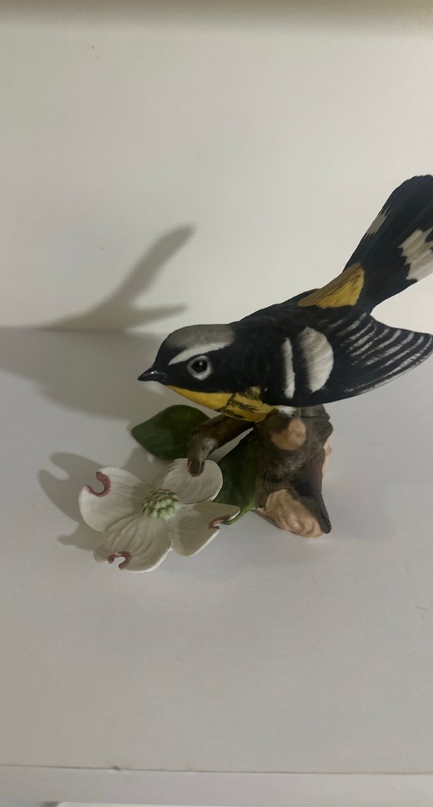 Franklinmint Sarı ve Siyah Kuş Figürlü Dekoratif Biblo - Görsel 4