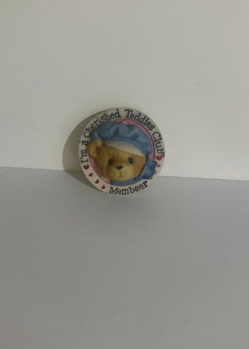 Cherıshed Bej Vintage Ayıcık Rozeti - Görsel 6