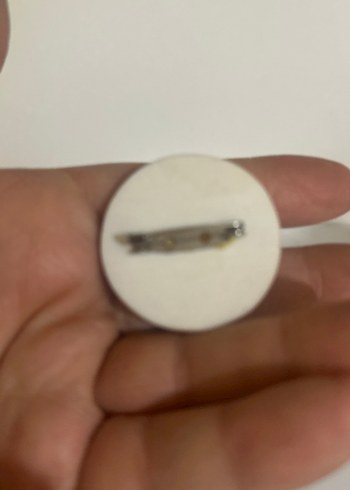 Cherıshed Bej Vintage Ayıcık Rozeti - Görsel 4