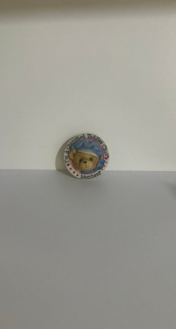 Cherıshed Bej Vintage Ayıcık Rozeti - Görsel 5