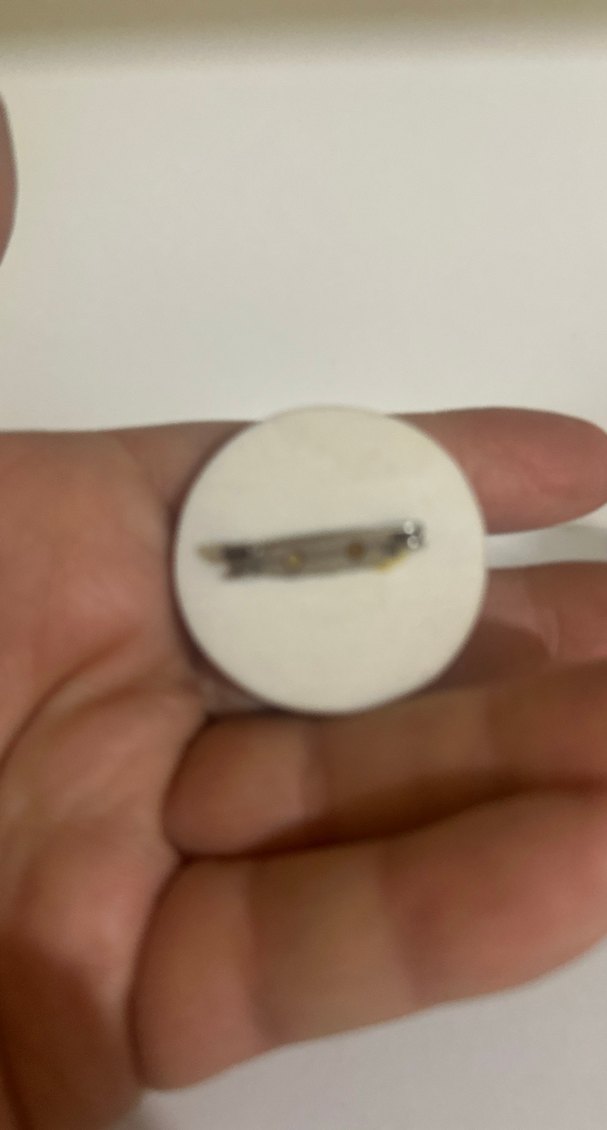 Cherıshed Bej Vintage Ayıcık Rozeti - Görsel 4