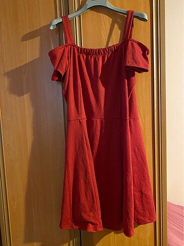 LC Waikiki Kadın Kırmızı Elbise