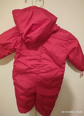 Bebek kışlık astronot içi yünlü tulum  - Görsel 5