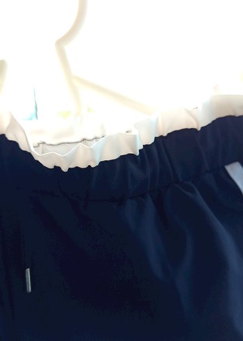 Siyah Bel Detaylı Spor Kadın Pantolon - Görsel 3