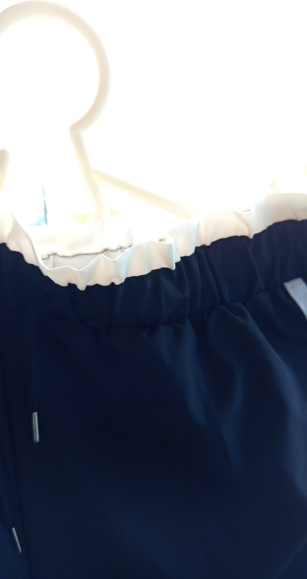 Siyah Bel Detaylı Spor Kadın Pantolon - Görsel 3