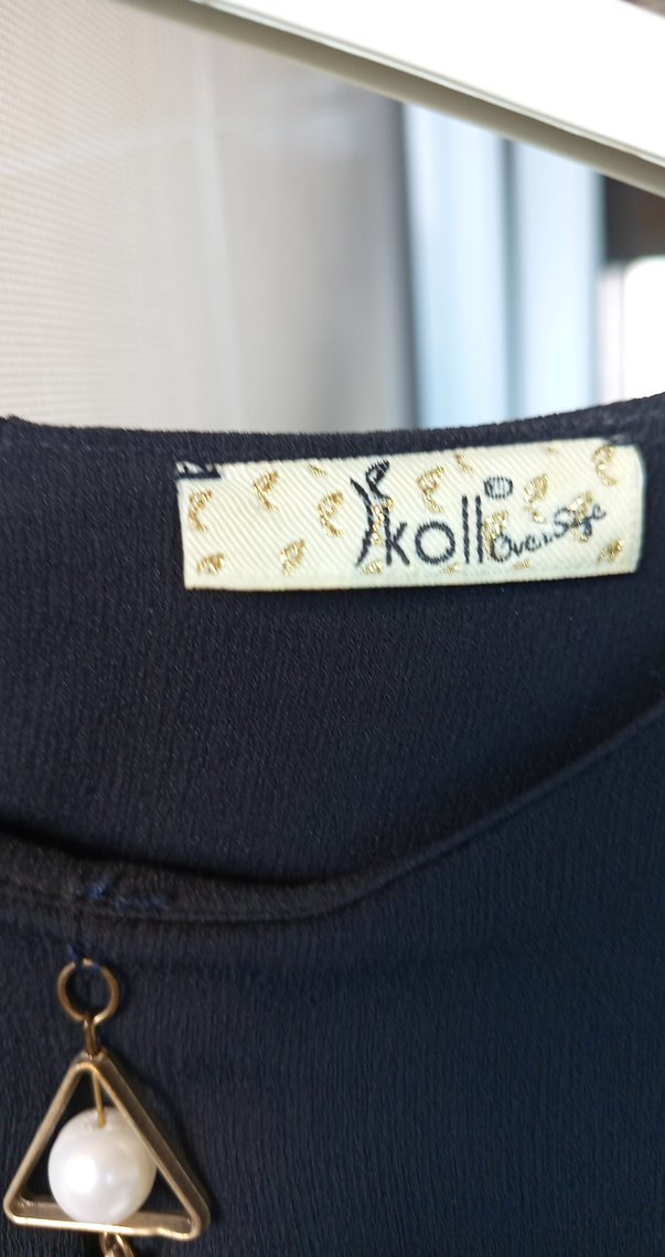 Siyah Uzun Tunik - Görsel 4