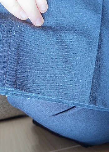 Siyah kumaş pantlon - Görsel 2