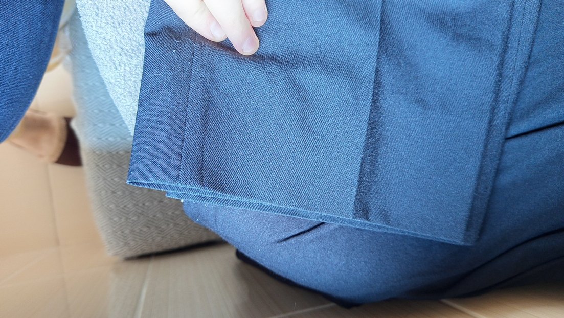 Siyah kumaş pantlon - Görsel 2