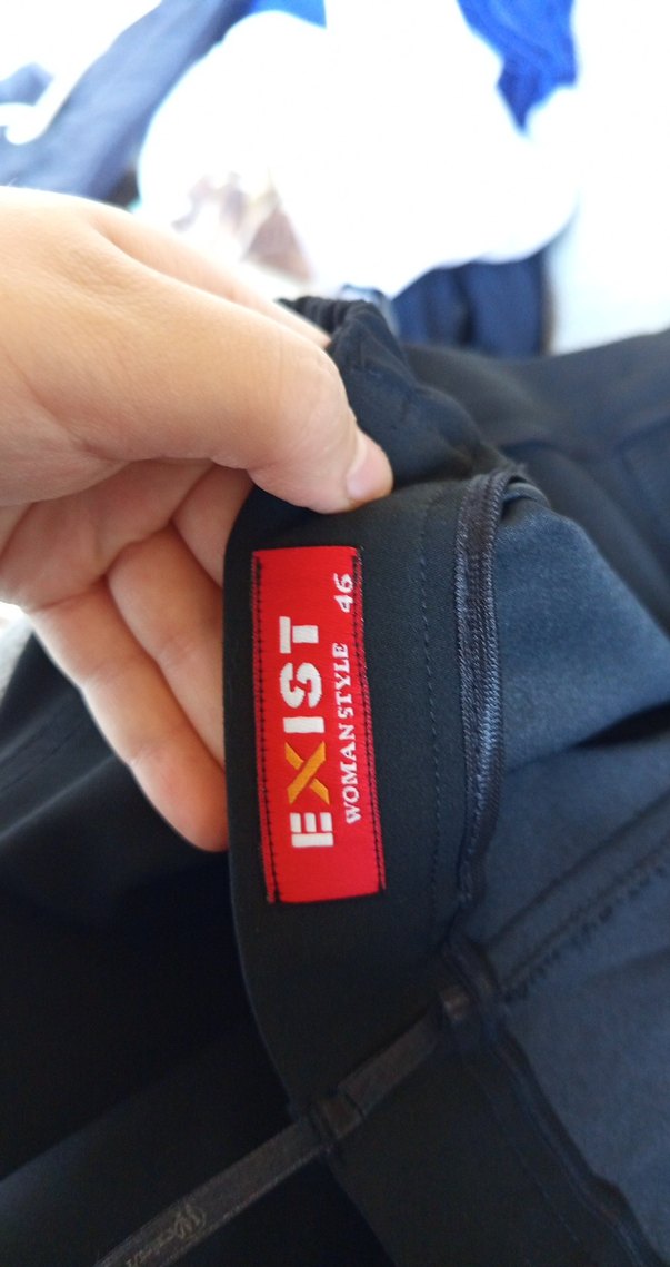 siyah  Kumaş Pantolon - Görsel 4