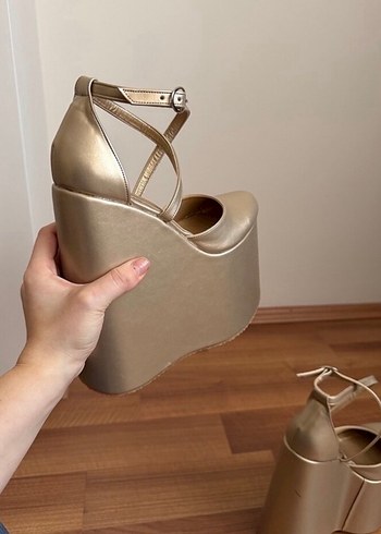 Platform Ayakkabı Yüksek topuk ayakkabı Abiye Ayakkabı - Görsel 5