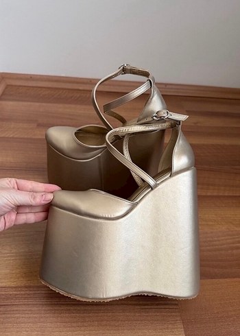 Platform Ayakkabı Yüksek topuk ayakkabı Abiye Ayakkabı - Görsel 8