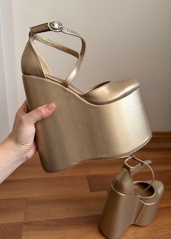 Platform Ayakkabı Yüksek topuk ayakkabı Abiye Ayakkabı - Görsel 2